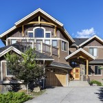 Western American style home in suburbia.