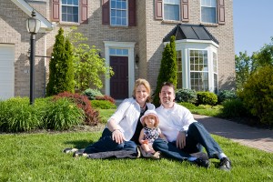 bigstock-Family-In-Front-Of-House-3254662
